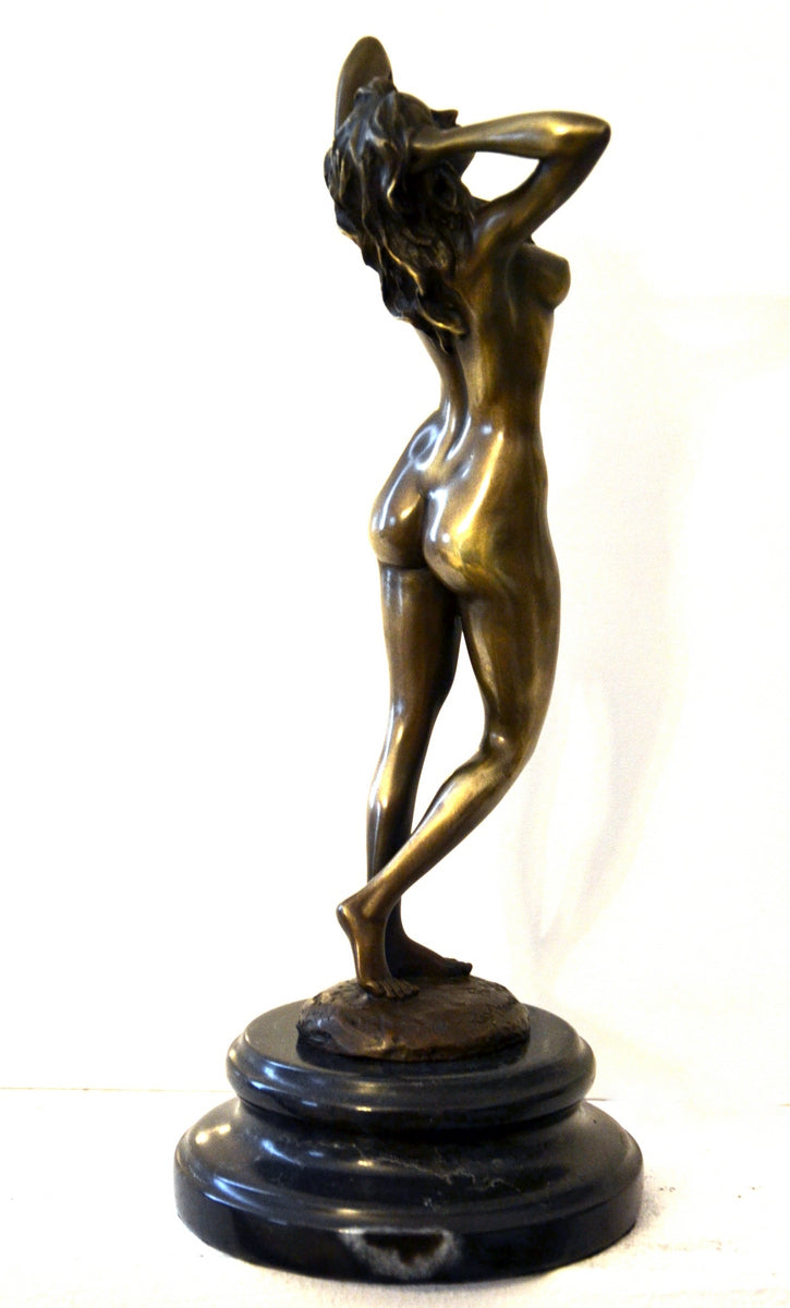 Stilvoller Bronze Akt von Raymondo mit Künstler Signatur 2. Auflage/ durchlaufend nummeriert