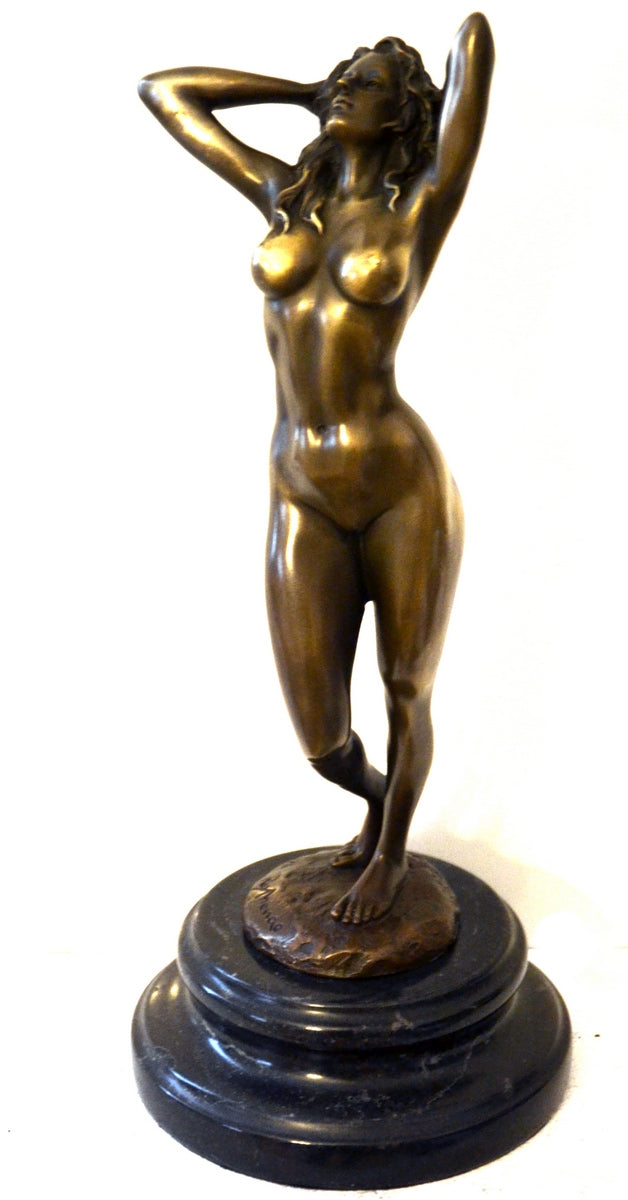 Stilvoller Bronze Akt von Raymondo mit Künstler Signatur 2. Auflage/ durchlaufend nummeriert