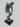 Adam Figur aus Bronze – Bronzeskulptur nach Auguste Rodin mit türkisfarbener Patina