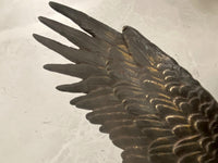 Bronzefigur -Tierfigur -Bronze Adler auf Marmorsockel mit Künstlersignatur