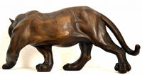 Schleichender Tiger signiert  Salvatore Melani in feinster Bronze gegossen