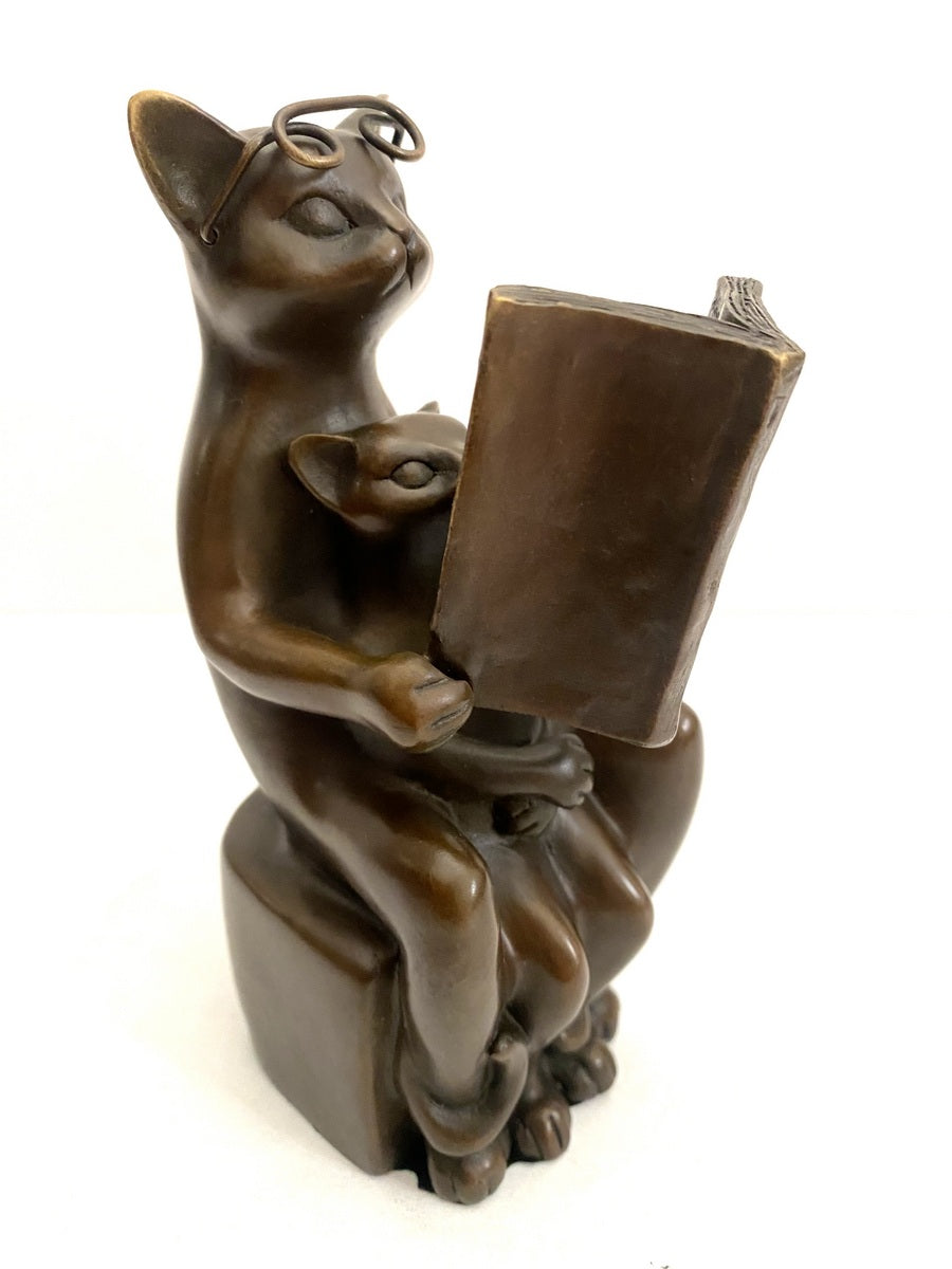 katze-katzenbaby-buch-bronze-frontalansicht-3