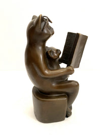 katzenfigur-bronze-buch-seitenansicht-4