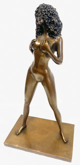 Raymondo Bronze Nude - Exotic Beauty 2023 nouvelle série sculpture en bronze