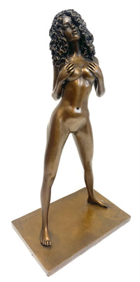 Raymondo Bronze Nude - Exotic Beauty 2023 nouvelle série sculpture en bronze