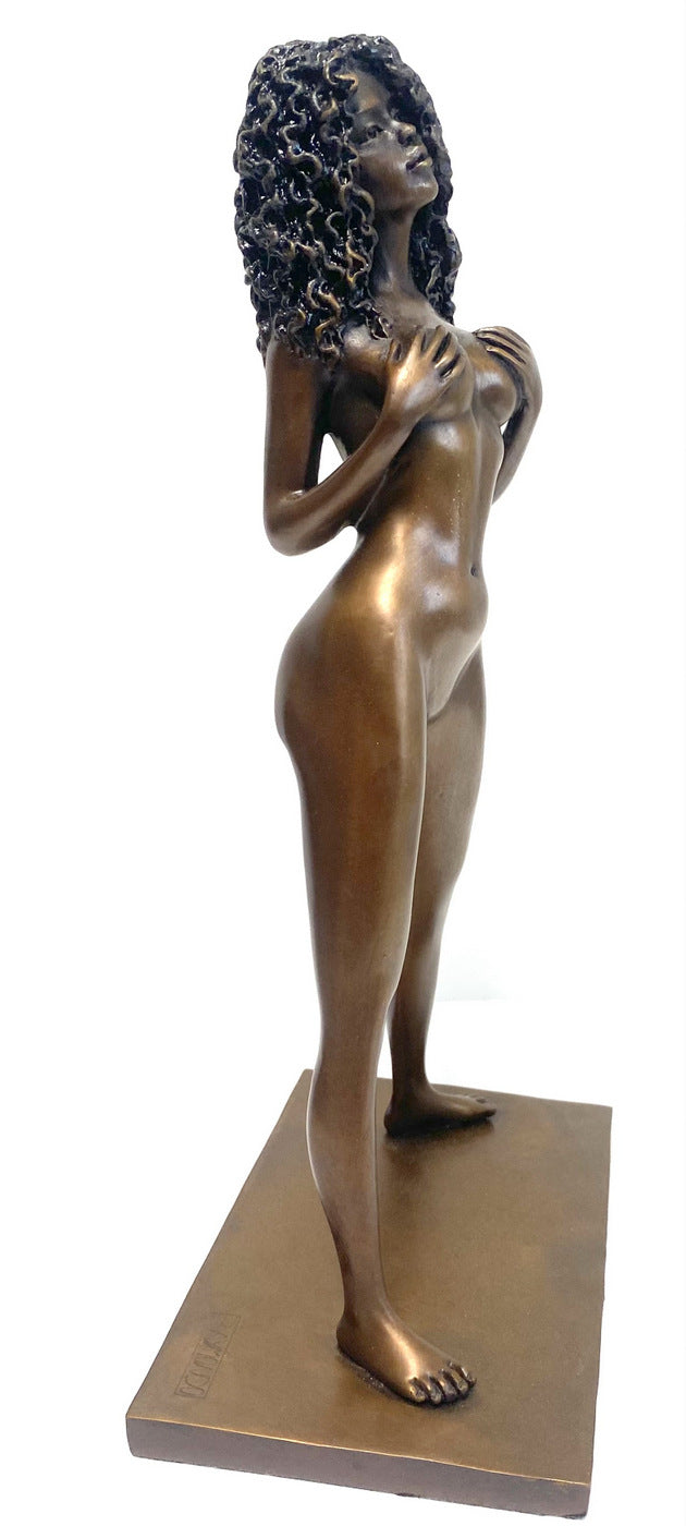 Raymondo Bronze Nude - Exotic Beauty 2023 nouvelle série sculpture en bronze