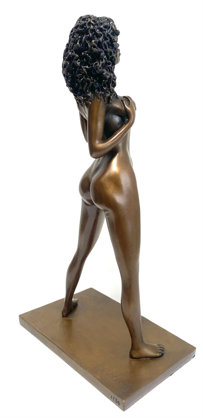 Raymondo Bronze Nude - Exotic Beauty 2023 new series bronze sculpture