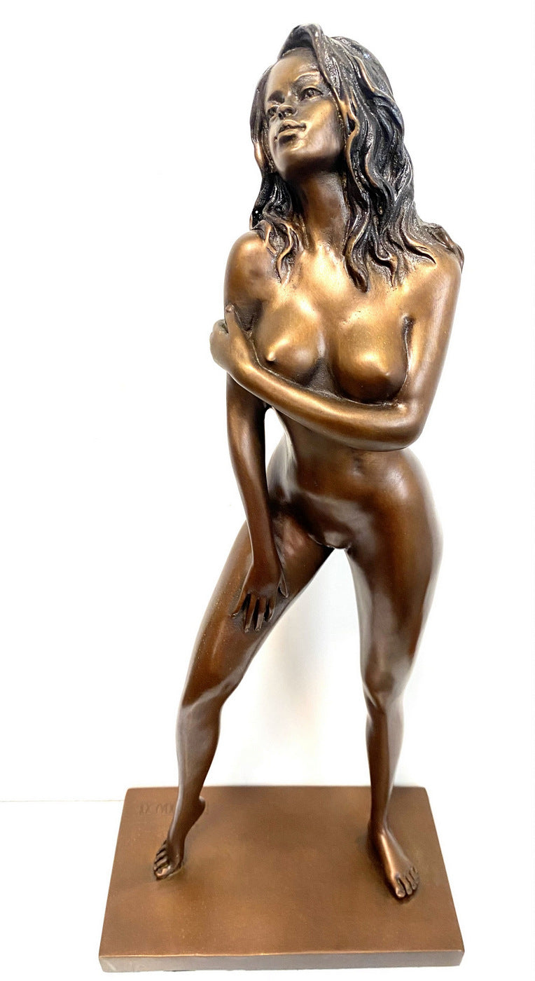 Sculpture en bronze Nouvelle Série Nu 2023 de Raymondo numérotée consécutivement 9/30