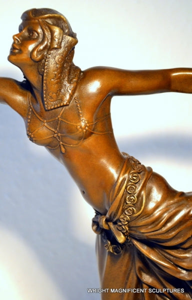 Claire Jeanne Roberte Colinet    Art Deco Bronze Tänzerin