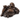 Liegender lachender Buddha aus Bronze mit schalenförmigem Gefäß in der Vorderansicht
